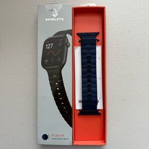 Bandletic Magnetic Silicone Watchband Compatible with Apple Watch & Watch Ultra